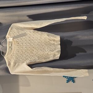 NWT Abercrombie Kids Girls sz XL Cable Knit Sweater